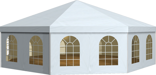 Party Tent Octagonal 10M R DER China Tents for Events